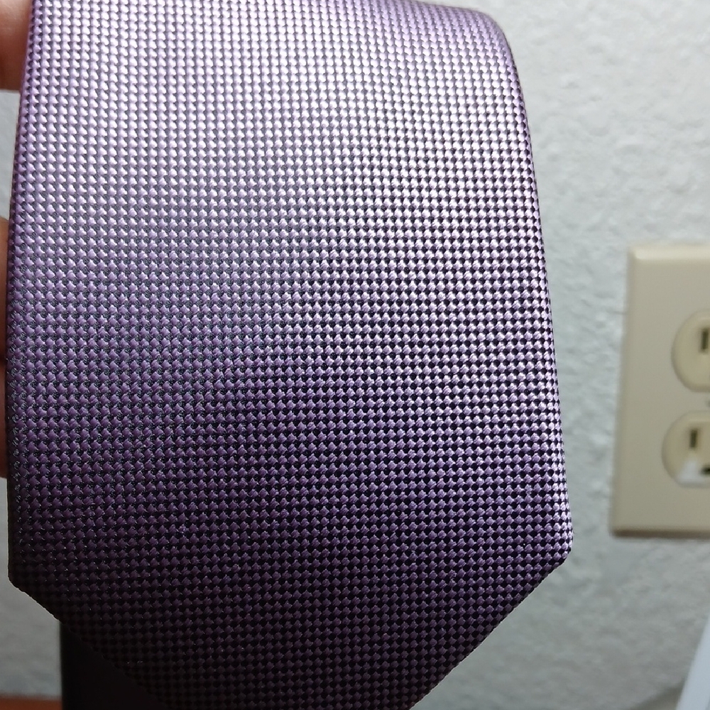 Perry Ellis Lavender Men's Tie